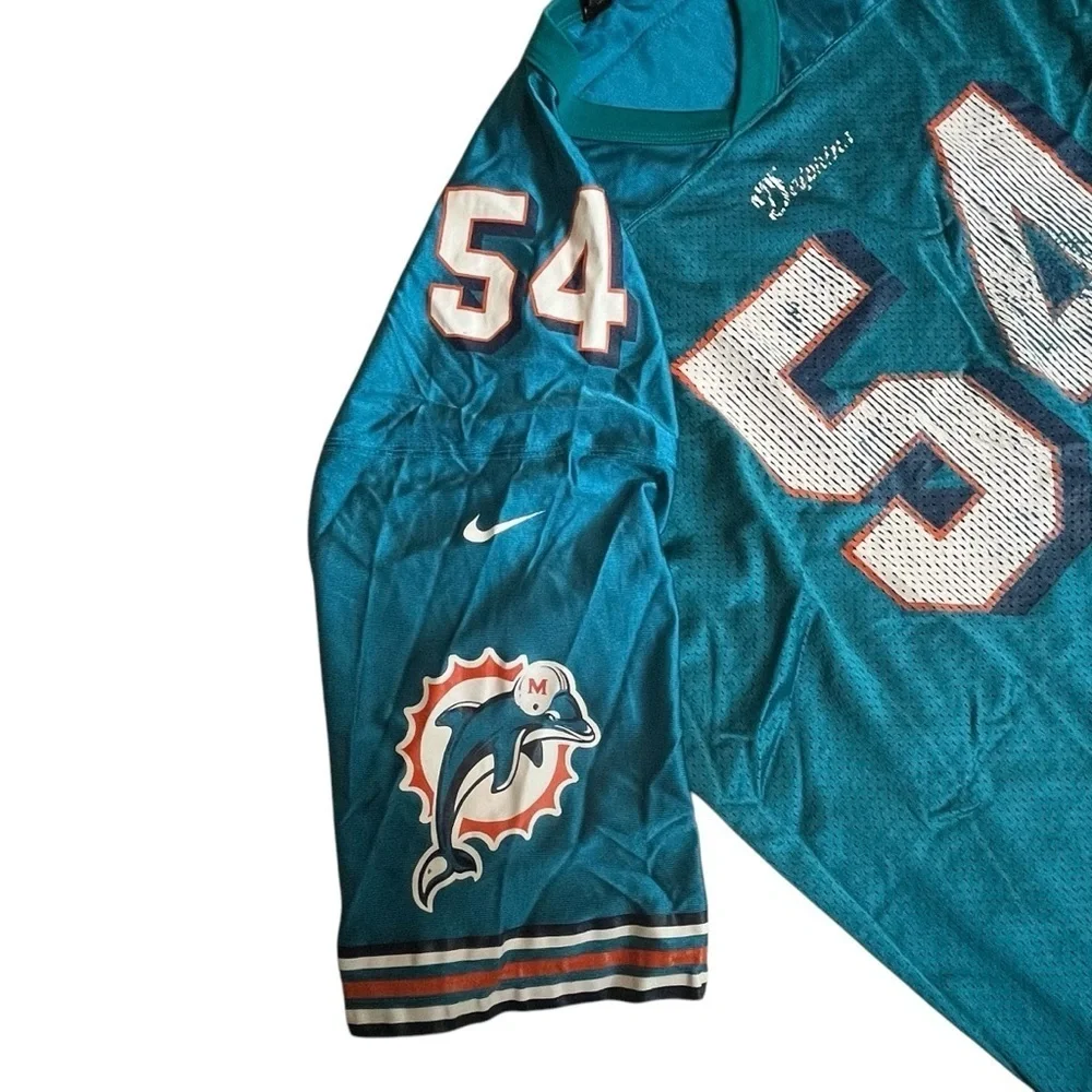 Vintage Nike Zach Thomas Dolphins Jersey #54